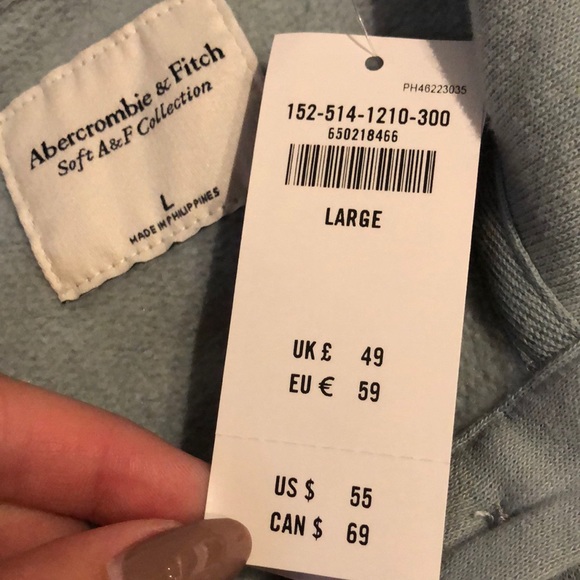 Abercrombie Soft collection button up sweatshirt - Picture 2 of 3